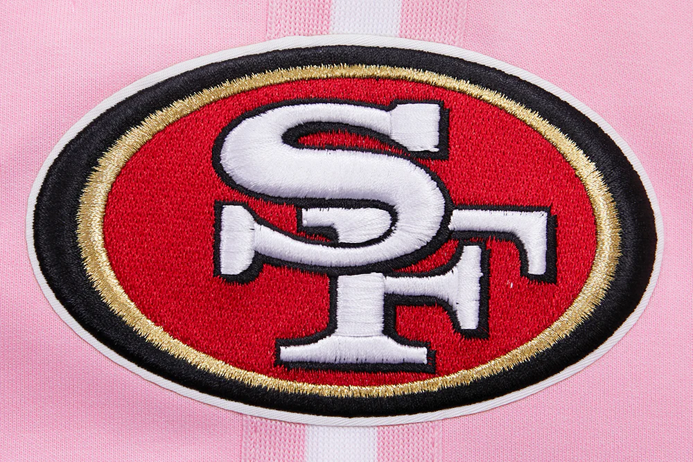 NFL SAN FRANCISCO 49ERS CLASSIC CHENILLE DK SHORT (PINK) - Image 5