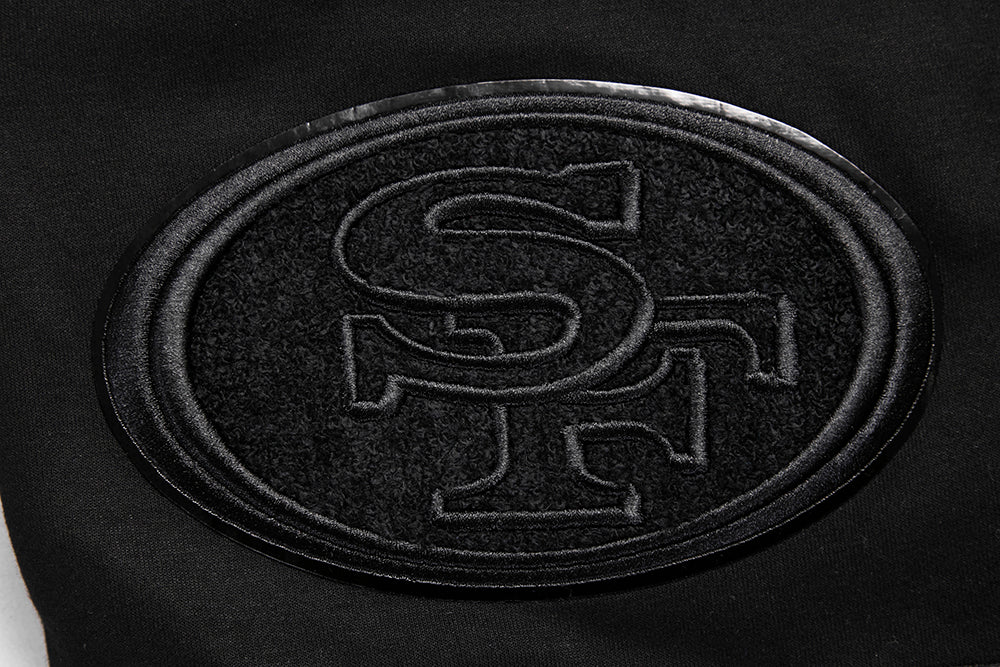 NFL SAN FRANCISCO 49ERS TRIPLE BLACK DK SHORT (TRIPLE BLACK) - Image 5