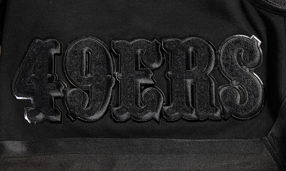 NFL SAN FRANCISCO 49ERS TRIPLE BLACK DK SHORT (TRIPLE BLACK) - Image 6