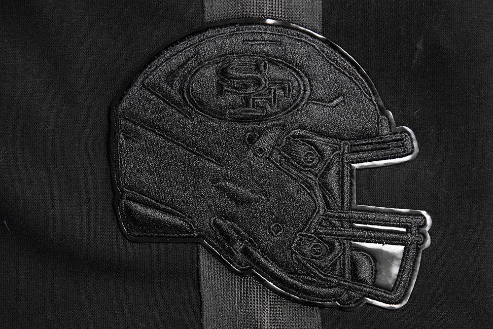 NFL SAN FRANCISCO 49ERS TRIPLE BLACK DK SHORT (TRIPLE BLACK) - Image 7