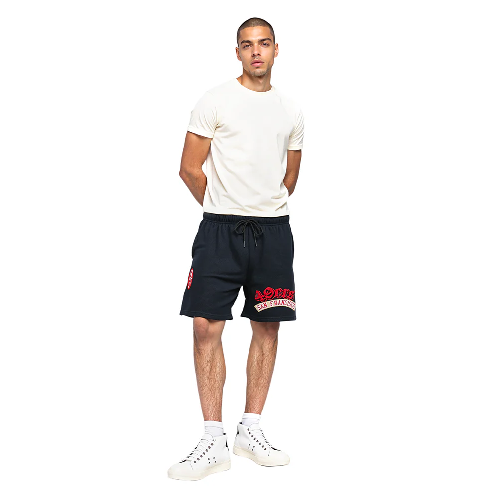 NFL SAN FRANCISCO 49ERS BEST OF MEN'S MESH SHORT (BLACK)
