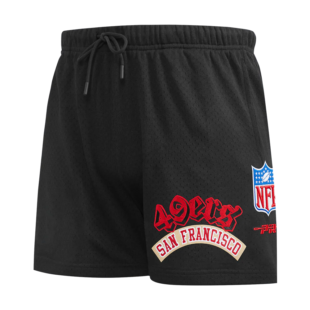 NFL SAN FRANCISCO 49ERS BEST OF MEN'S MESH SHORT (BLACK) - Image 12
