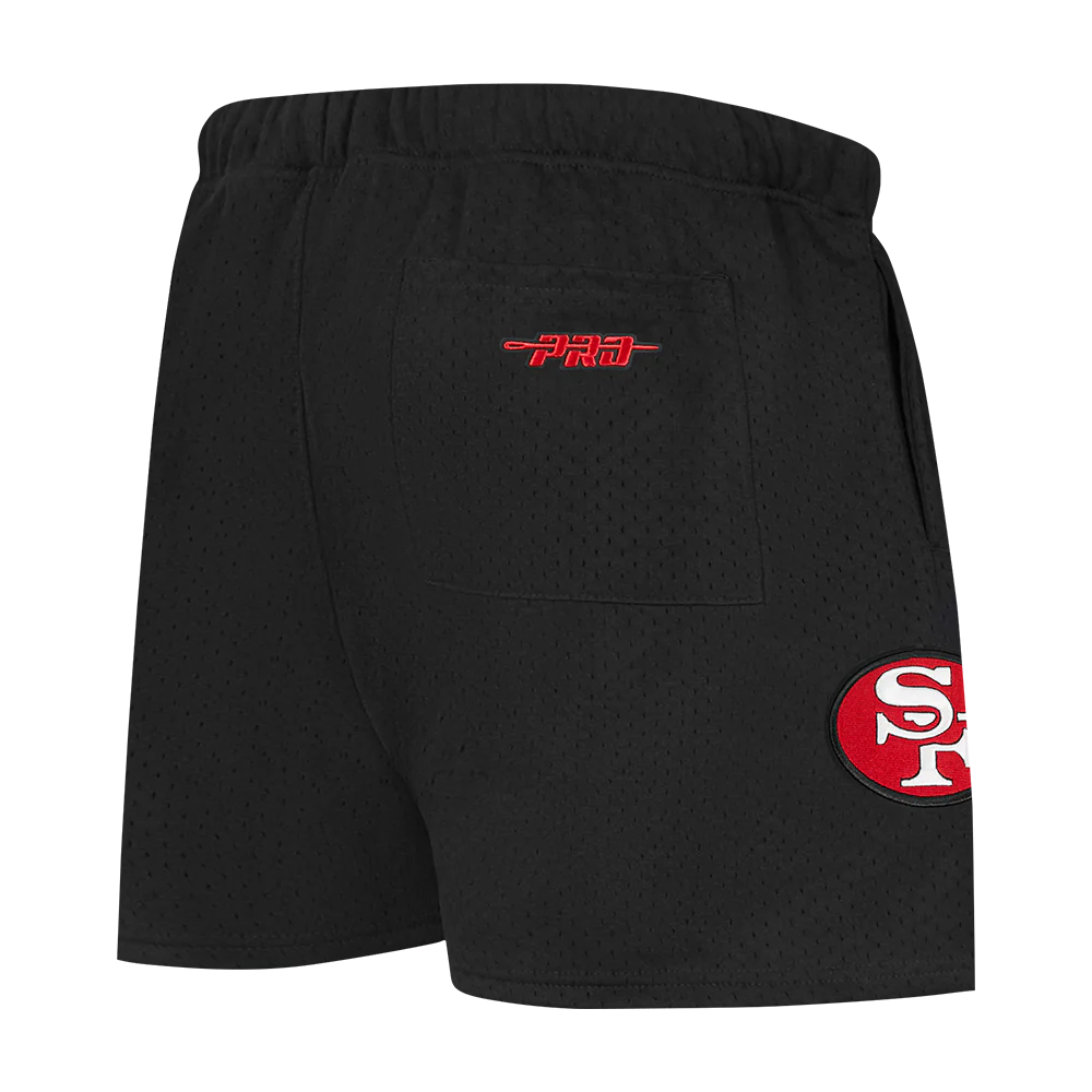 NFL SAN FRANCISCO 49ERS BEST OF MEN'S MESH SHORT (BLACK) - Image 13