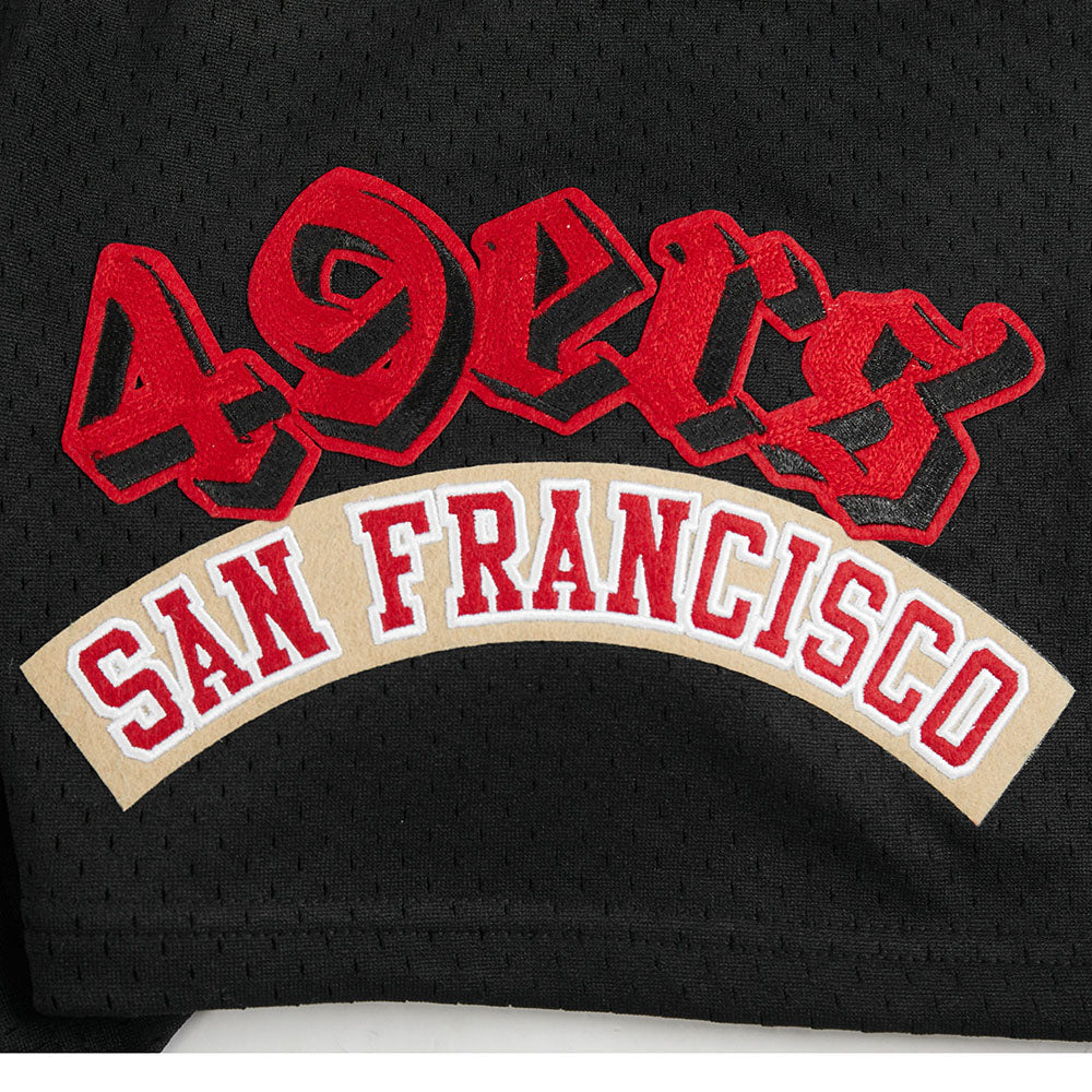 NFL SAN FRANCISCO 49ERS BEST OF MEN'S MESH SHORT (BLACK) - Image 14