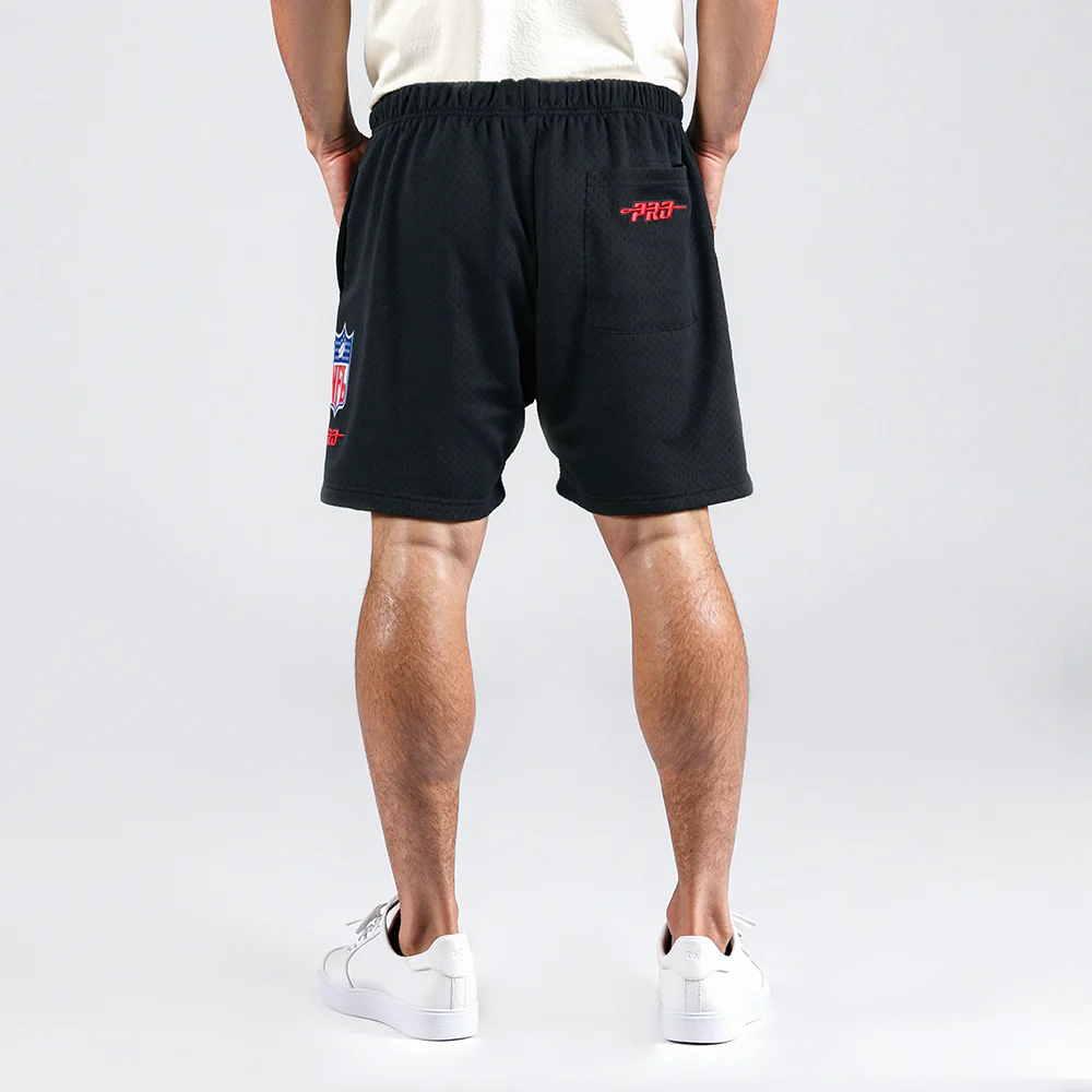 NFL SAN FRANCISCO 49ERS BEST OF MEN'S MESH SHORT (BLACK) - Image 6