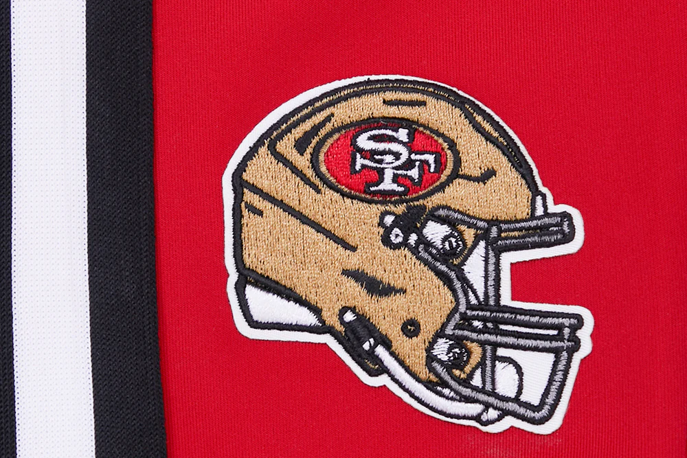 NFL SAN FRANCISCO 49ERS CLASSIC MEN'S DK TRACK PANT (RED/BLACK) - Image 6