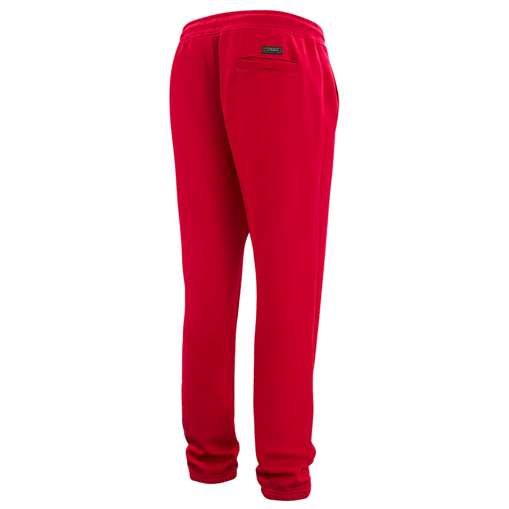 NFL SAN FRANCISCO 49ERS OLD ENGLISH MEN'S SWEATPANT (RED) - Image 3