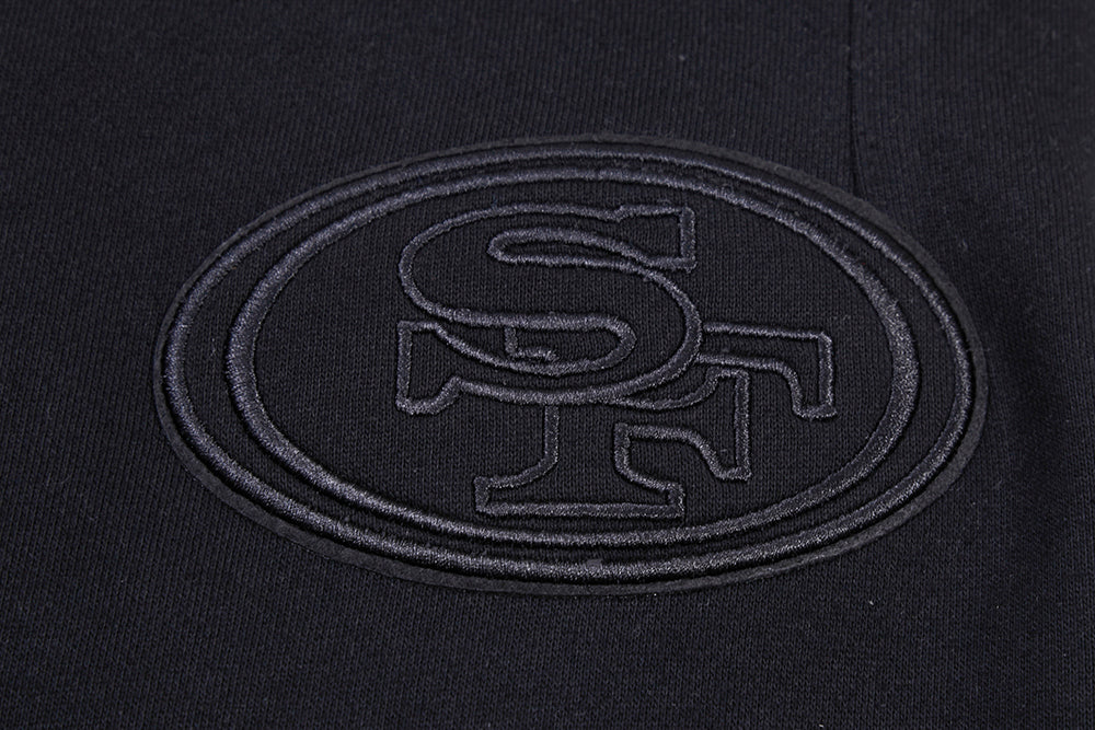 NFL SAN FRANCISCO 49ERS NEUTRAL MEN'S SWEATPANT (BLACK) - Image 5