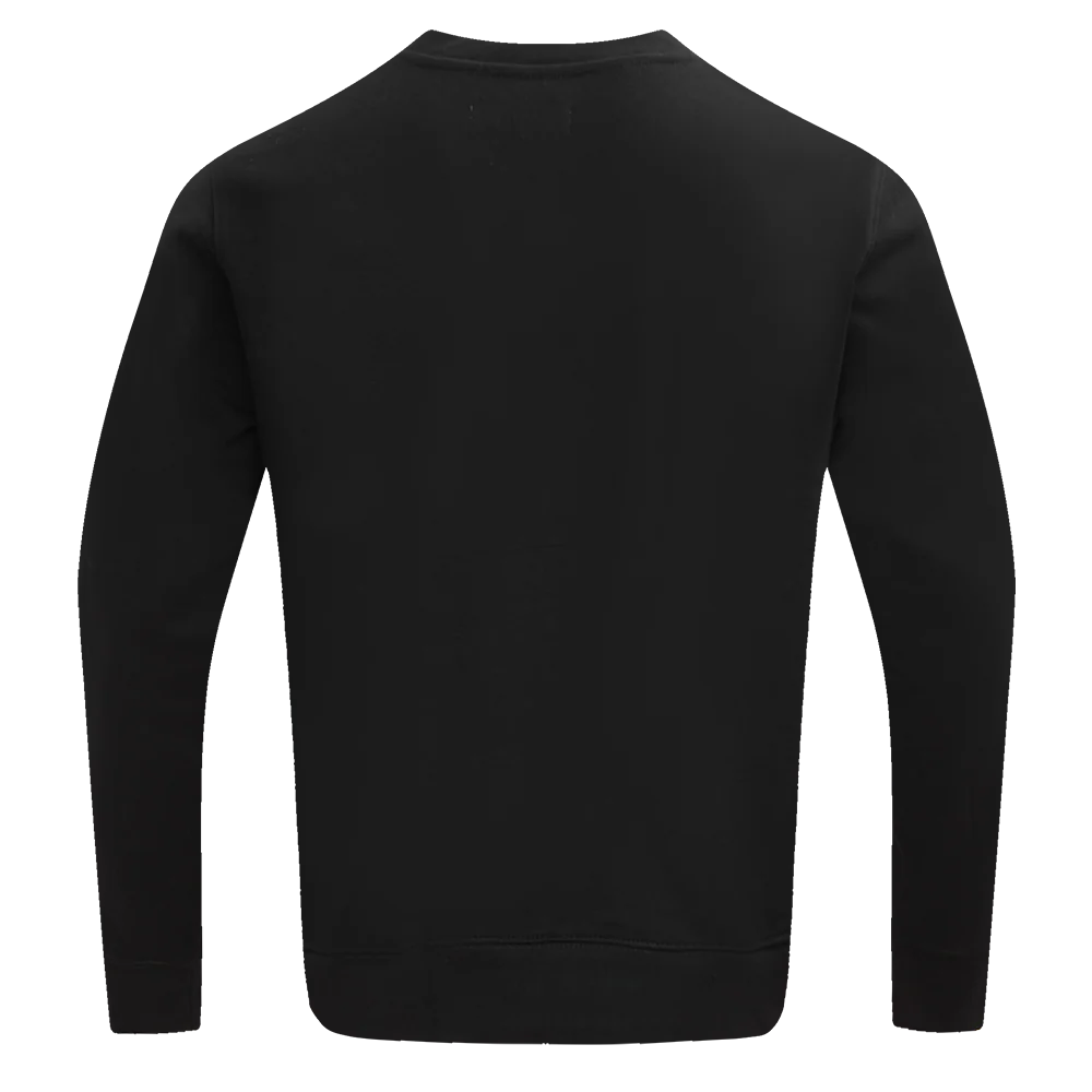 NFL SAN FRANCISCO 49ERS CLASSIC BRISTLE FLEECE CREWNECK (BLACK) - Image 4