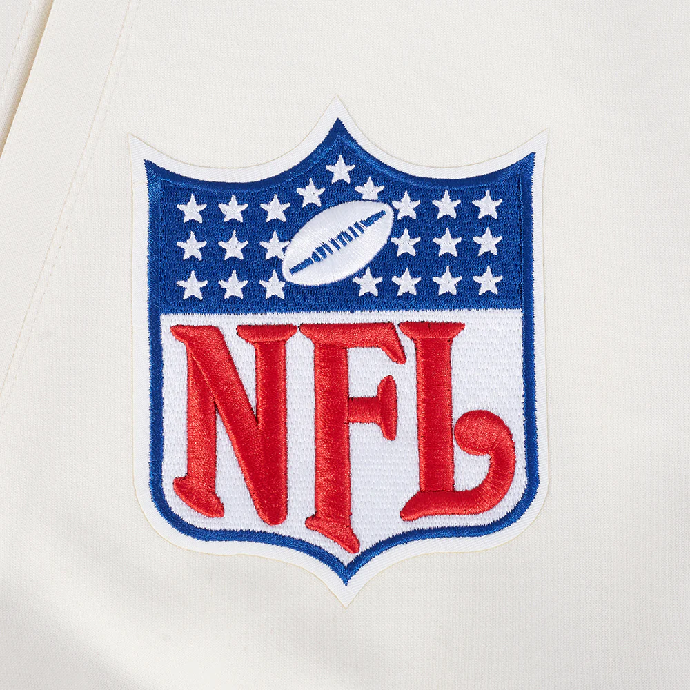 NFL SAN FRANCISCO 49ERS PRO GAME DAY RETRO JACKET (EGGSHELL/TAUPE/EGGSHELL) - Image 3
