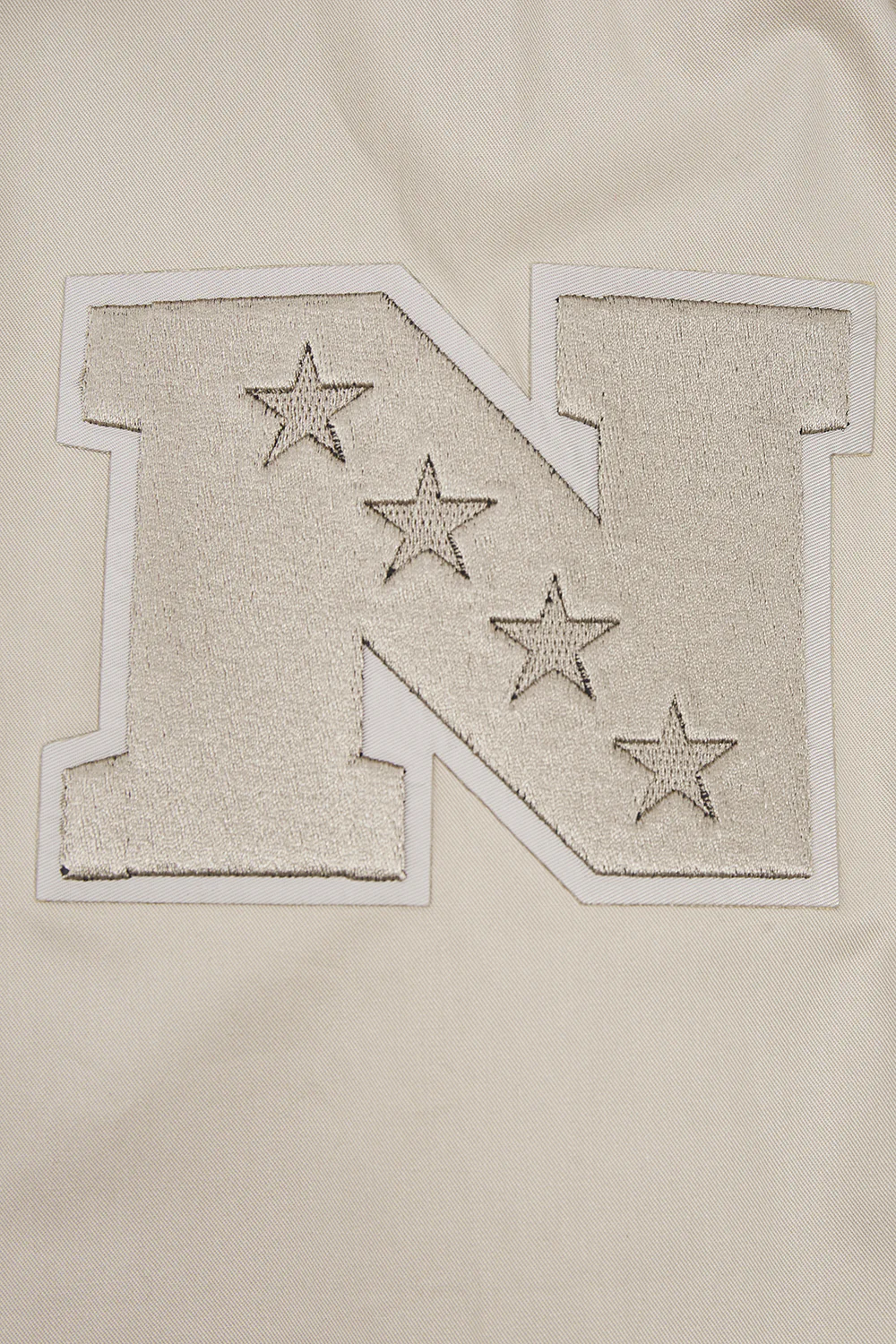 NFL SAN FRANCISCO 49ERS NEUTRAL TWILL JACKET (TAUPE) - Image 6