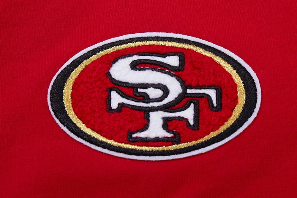 NFL SAN FRANCISCO 49ERS CLASSIC SINGLE JERSEY BOXY TEE (RED) - Image 5
