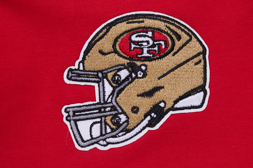 NFL SAN FRANCISCO 49ERS CLASSIC SINGLE JERSEY BOXY TEE (RED) - Image 6