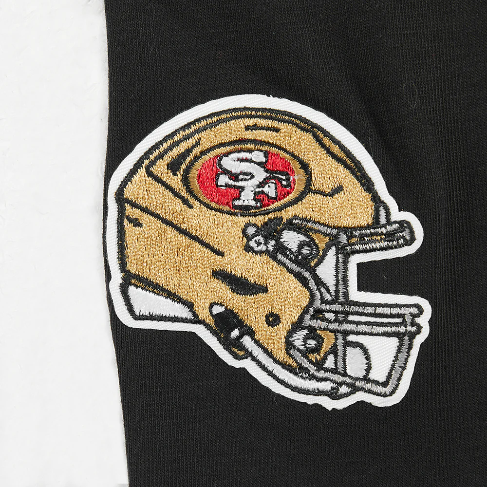 NFL SAN FRANCISCO 49ERS CLASSIC BIG GIRLS LEGGING (BLACK) - Image 5