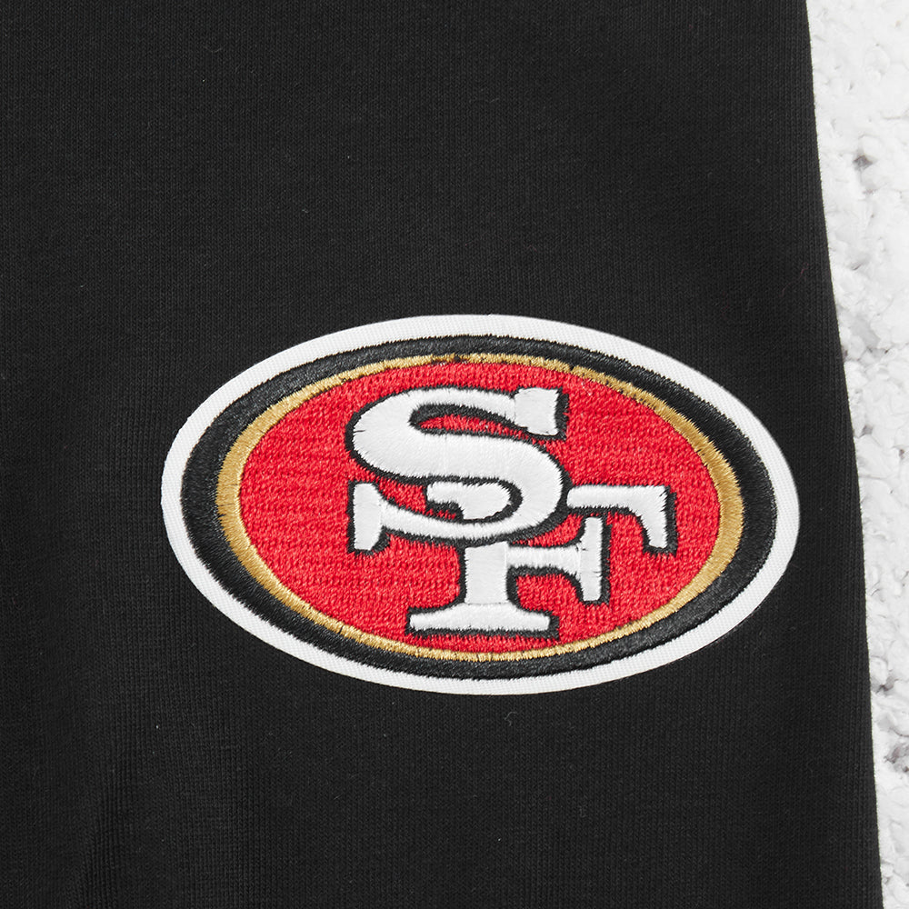 NFL SAN FRANCISCO 49ERS CLASSIC BIG GIRLS LEGGING (BLACK) - Image 7