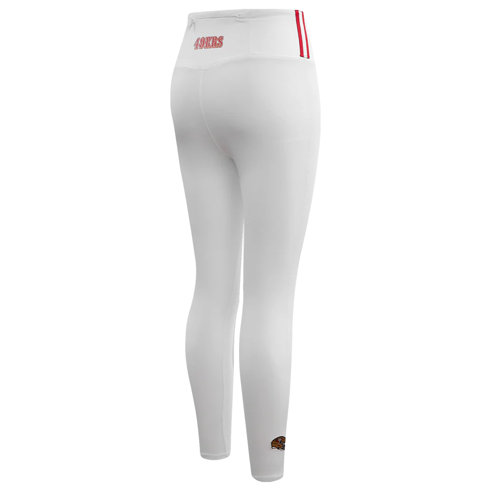NFL SAN FRANCISCO 49ERS CLASSIC JERSEY LEGGING (WHITE) - Image 3
