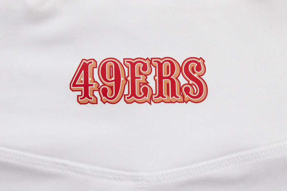 NFL SAN FRANCISCO 49ERS CLASSIC JERSEY LEGGING (WHITE) - Image 5