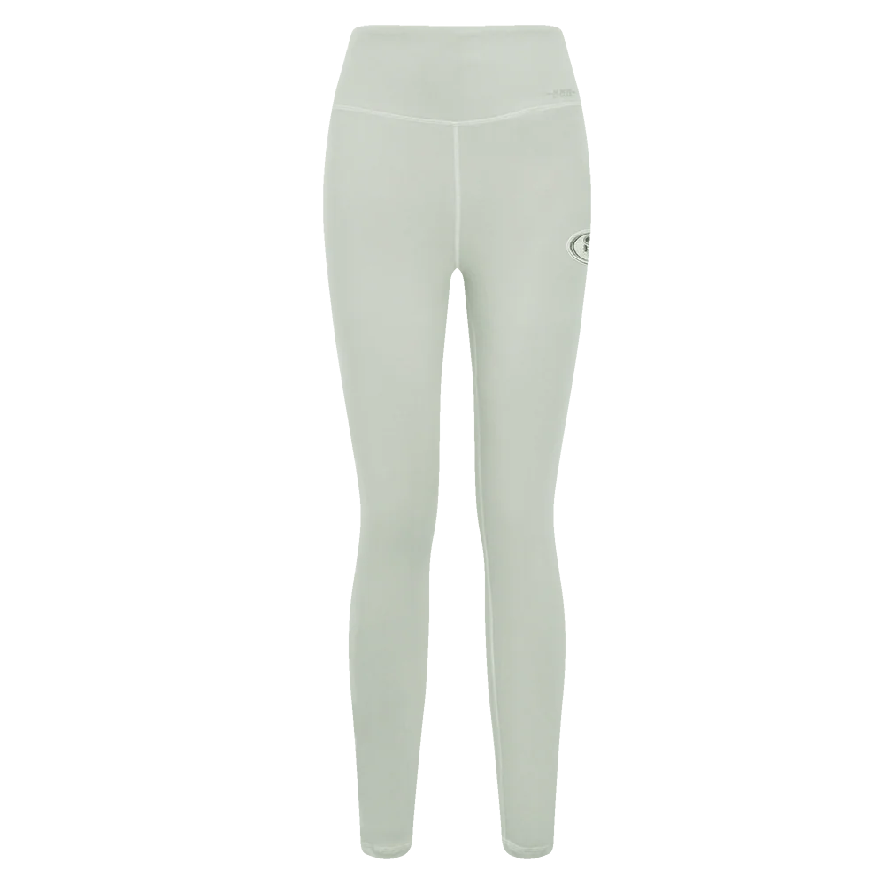 NFL SAN FRANCISCO 49ERS NEUTRAL HIGH WAIST JERSEY LEGGING (MOSS) - Image 2