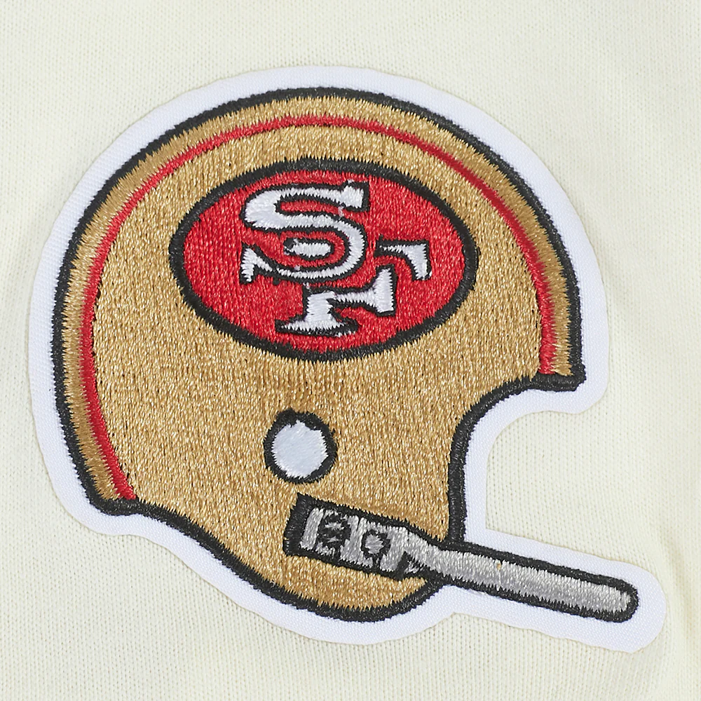 NFL SAN FRANCISCO 49ERS RETRO CLASSICS LITTLE BOY'S SS TEE (EGGSHELL) - Image 7