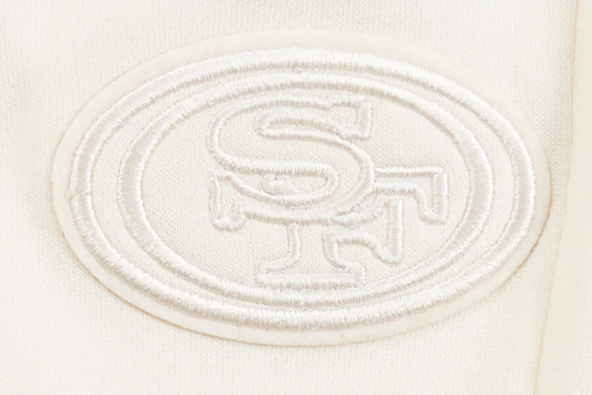 NFL SAN FRANCISCO 49ERS NEUTRAL LITTLE BOYS FLC SWEATPANT (EGGSHELL) - Image 3