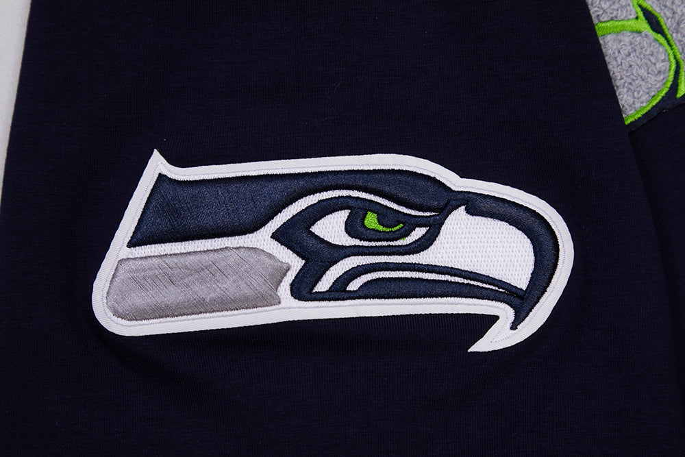 NFL SEATTLE SEAHAWKS CLASSIC CHENILLE MEN'S   TEE (MIDNIGHT NAVY) - Image 7