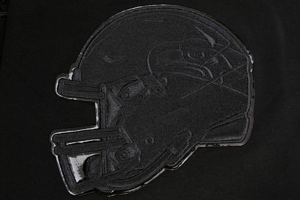 NFL SEATTLE SEAHAWKS TRIPLE BLACK MEN'S   TEE (TRIPLE BLACK) - Image 7