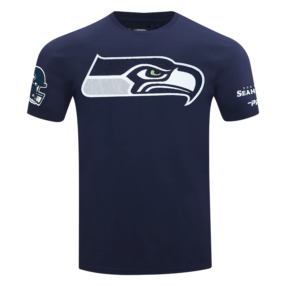 NFL SEATTLE SEAHAWKS MASHUP MEN'S TEE (MIDNIGHT NAVY)