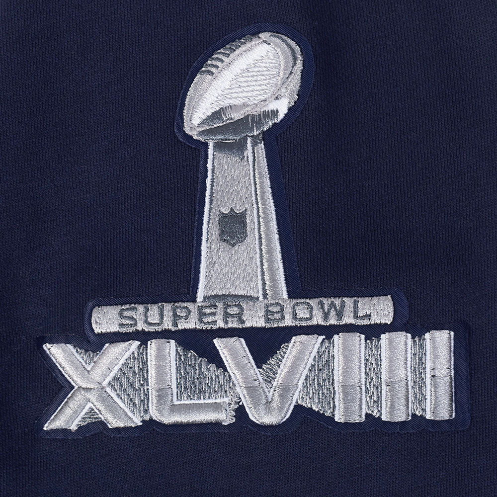 NFL SEATTLE SEAHAWKS MASHUP MEN'S RIB CREWNECK (MIDNIGHT NAVY) - Image 14