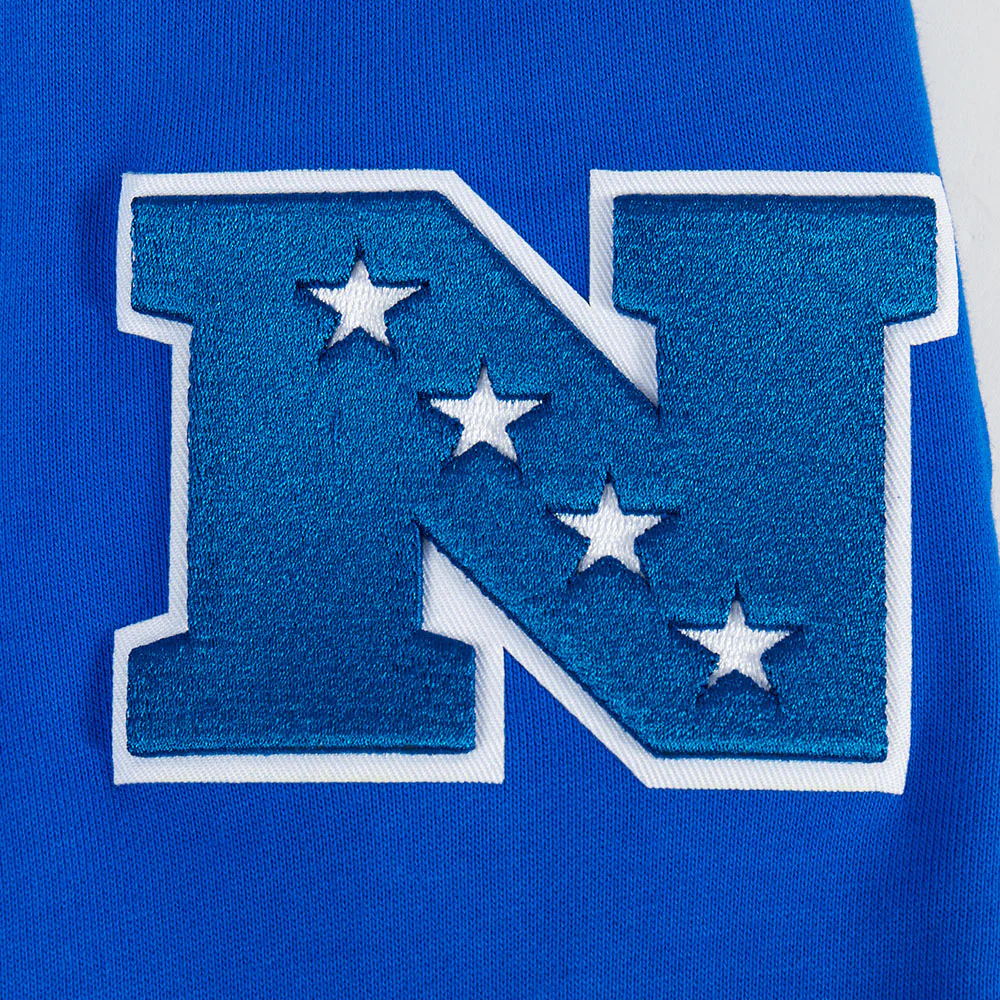 NFL SEATTLE SEAHAWKS RETRO CLASSIC MEN'S PULLOVER HOODIE (ROYAL BLUE) - Image 4