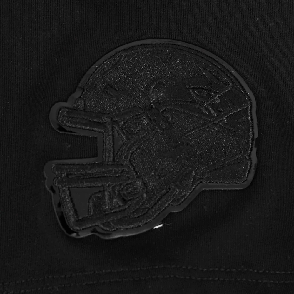 NFL SEATTLE SEAHAWKS TRIPLE BLACK WOMEN'S SINGLE JERSEY BOXY TEE (TRIPLE BLACK) - Image 6