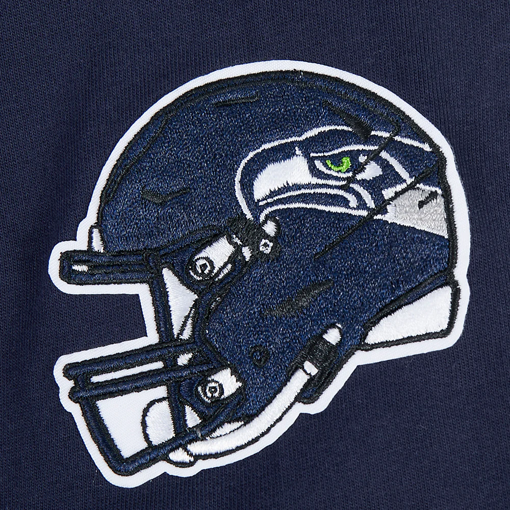 NFL SEATTLE SEAHAWKS CLASSIC BIG BOY'S SJ TEE (MIDNIGHT NAVY) - Image 4