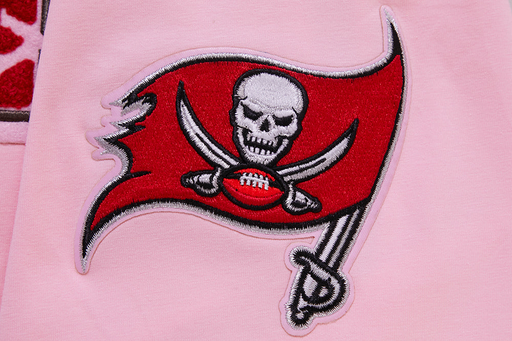NFL TAMPA BAY BUCCANEERS CLASSIC CHENILLE SINGLE JERSEY TEE (PINK) - Image 6
