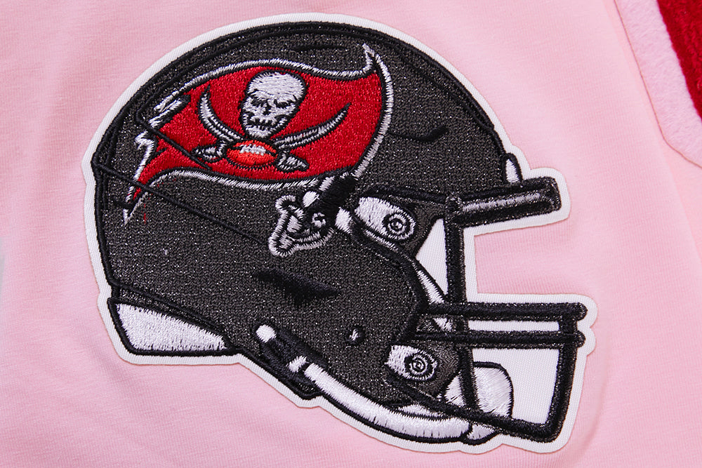 NFL TAMPA BAY BUCCANEERS CLASSIC CHENILLE SINGLE JERSEY TEE (PINK) - Image 7