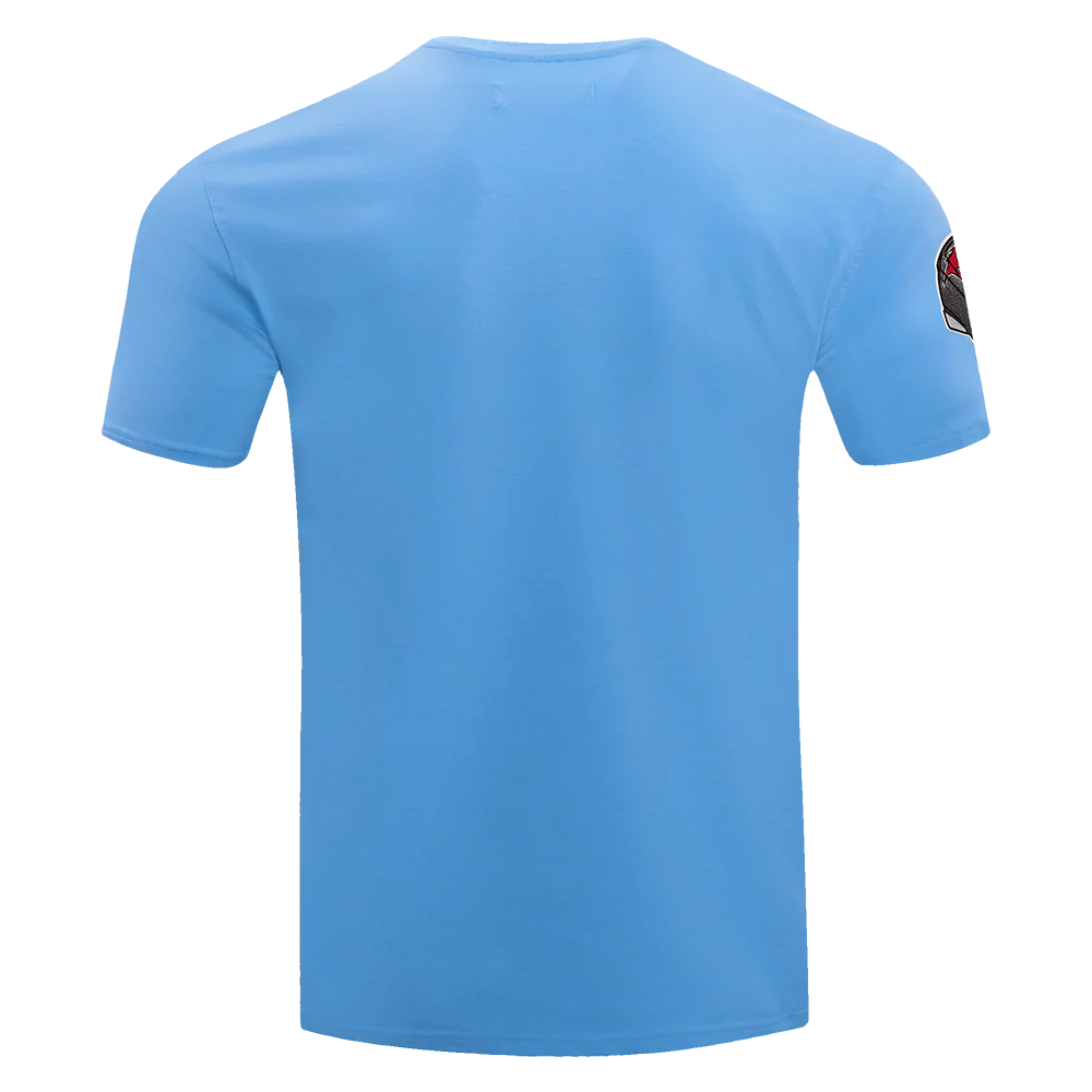NFL TAMPA BAY BUCCANEERS CLASSIC CHENILLE SINGLE JERSEY TEE (UNIVERSITY BLUE) - Image 4