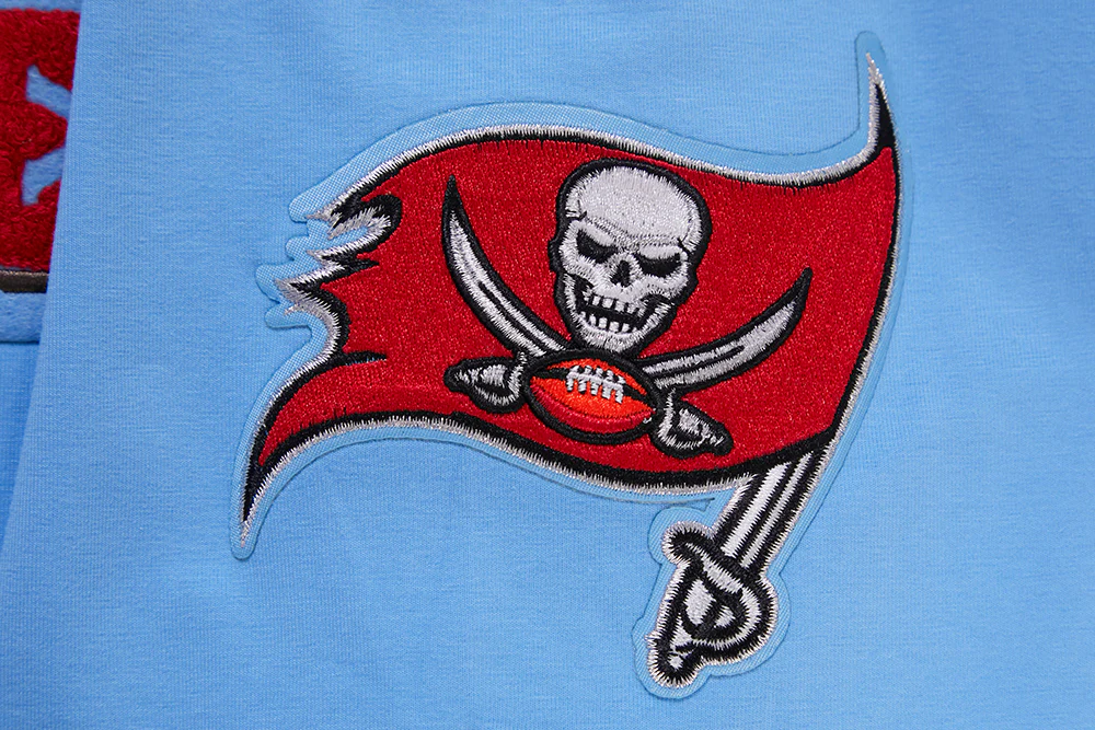 NFL TAMPA BAY BUCCANEERS CLASSIC CHENILLE SINGLE JERSEY TEE (UNIVERSITY BLUE) - Image 7