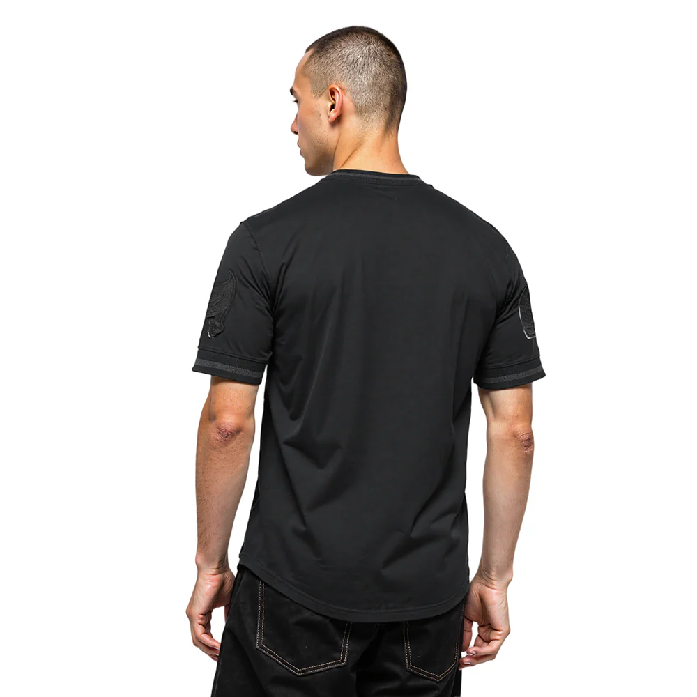 NFL TAMPA BAY BUCCANEERS TRIPLE BLACK TEE (TRIPLE BLACK) - Image 11