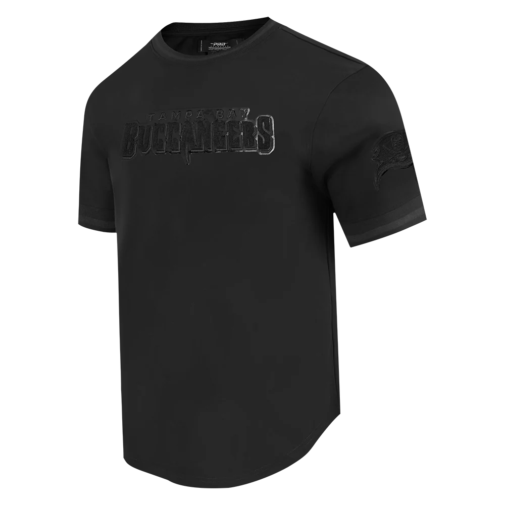 NFL TAMPA BAY BUCCANEERS TRIPLE BLACK TEE (TRIPLE BLACK) - Image 4