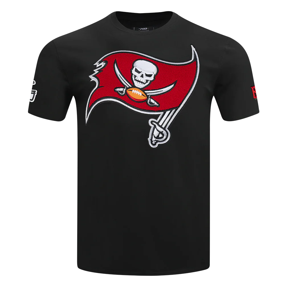 NFL TAMPA BAY BUCCANEERS MASHUP MEN'S TEE (BLACK)