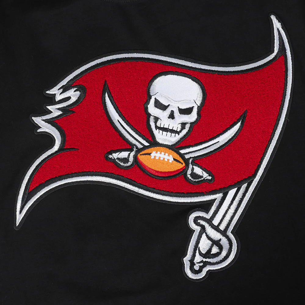 NFL TAMPA BAY BUCCANEERS MASHUP MEN'S TEE (BLACK) - Image 6