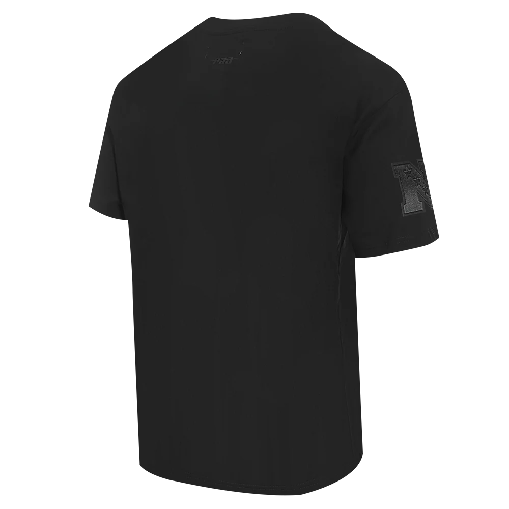 NFL TAMPA BAY BUCCANEERS NEUTRAL MEN'S COTTON JERSEY DROP SHOULDER TEE (BLACK) - Image 4
