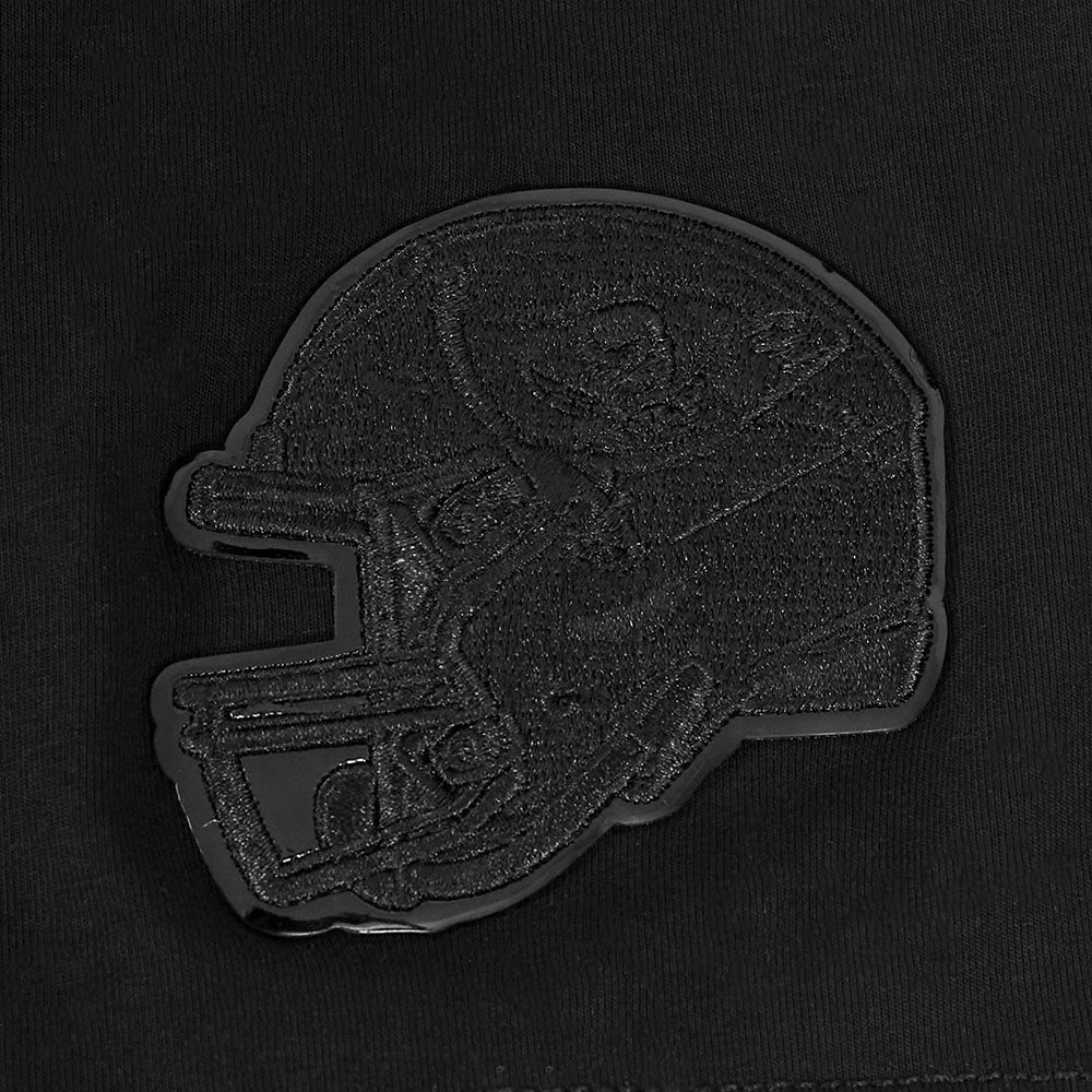 NFL TAMPA BAY BUCCANEERS TRIPLE BLACK WOMEN'S SINGLE JERSEY BOXY TEE (TRIPLE BLACK WOMEN'S) - Image 6