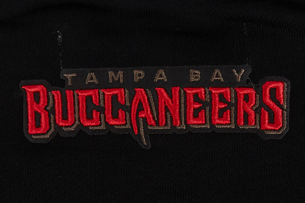 NFL TAMPA BAY BUCCANEERS CLASSIC WOMEN'S FLEECE CREWNECK (BLACK) - Image 7