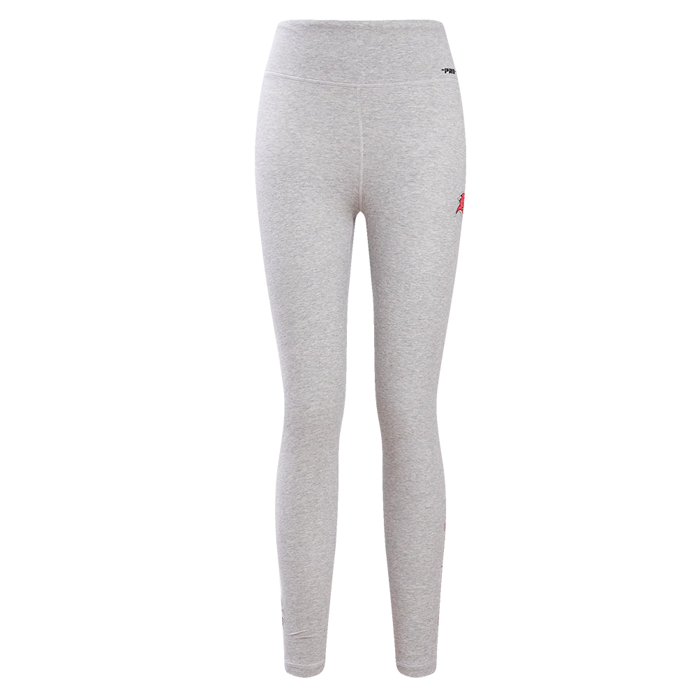 NFL TAMPA BAY BUCCANEERS CLASSIC WOMEN'S JERSEY LEGGING (HEATHER GREY) - Image 2