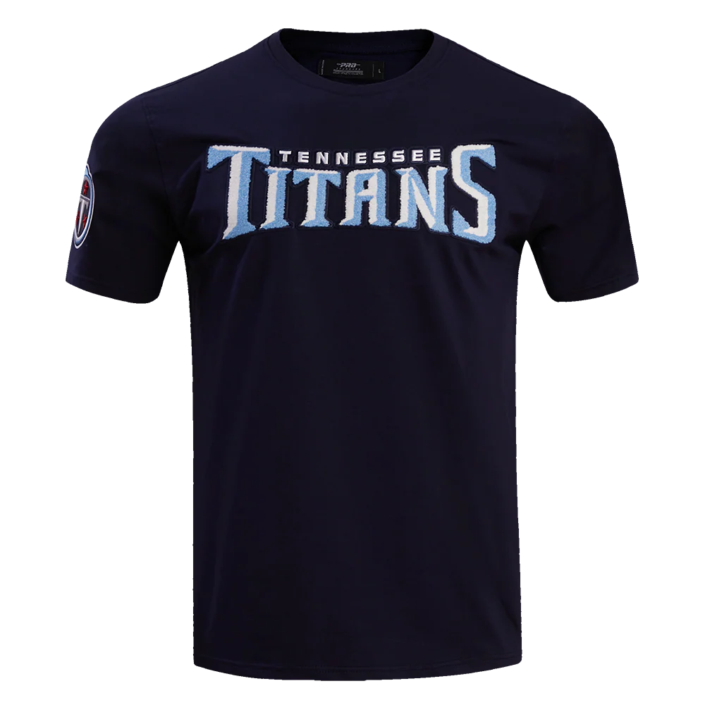 NFL TENNESSEE TITANS CLASSIC CHENILLE MEN'S SJ TEE (MIDNIGHT NAVY)
