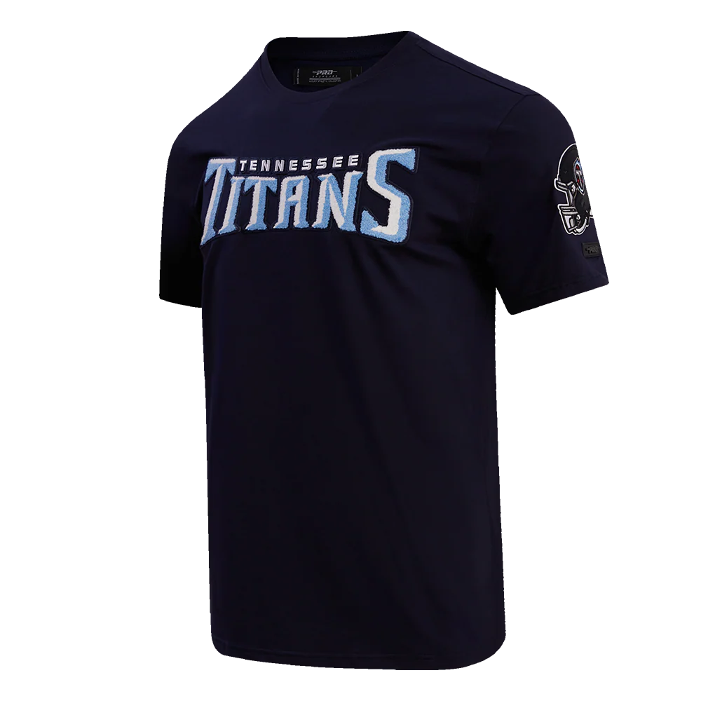 NFL TENNESSEE TITANS CLASSIC CHENILLE MEN'S SJ TEE (MIDNIGHT NAVY) - Image 2