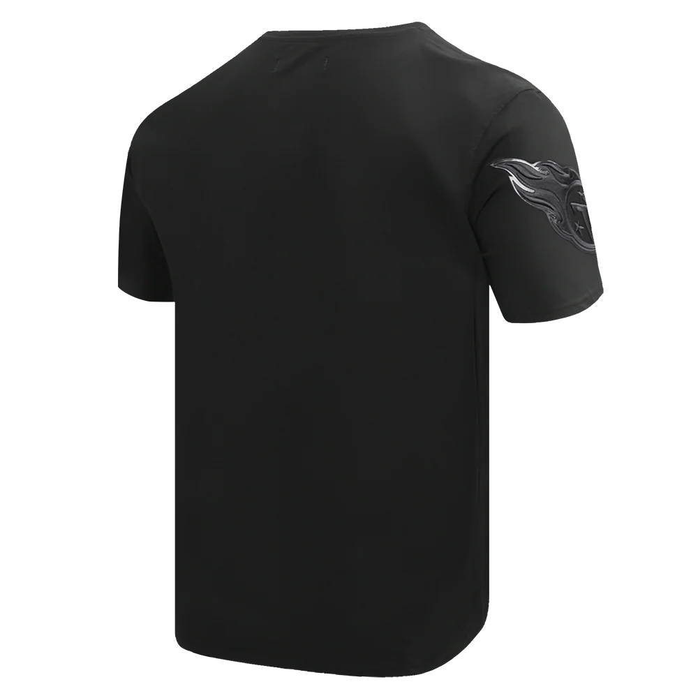 NFL TENNESSEE TITANS TRIPLE BLACK MEN'S TEE (TRIPLE BLACK) - Image 10