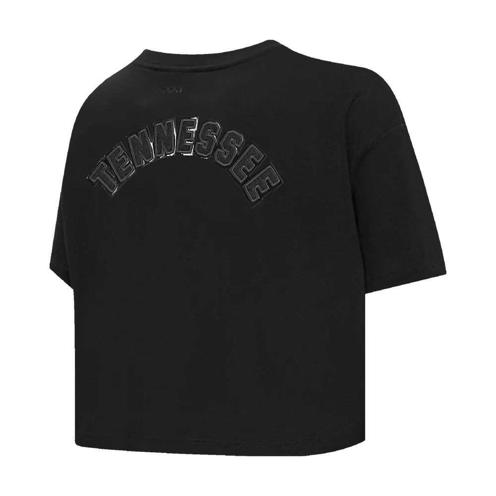 NFL TENNESSEE TITANS TRIPLE BLACK WOMEN'S SJ BOXY TEE (TRIPLE BLACK WOMEN'S) - Image 3