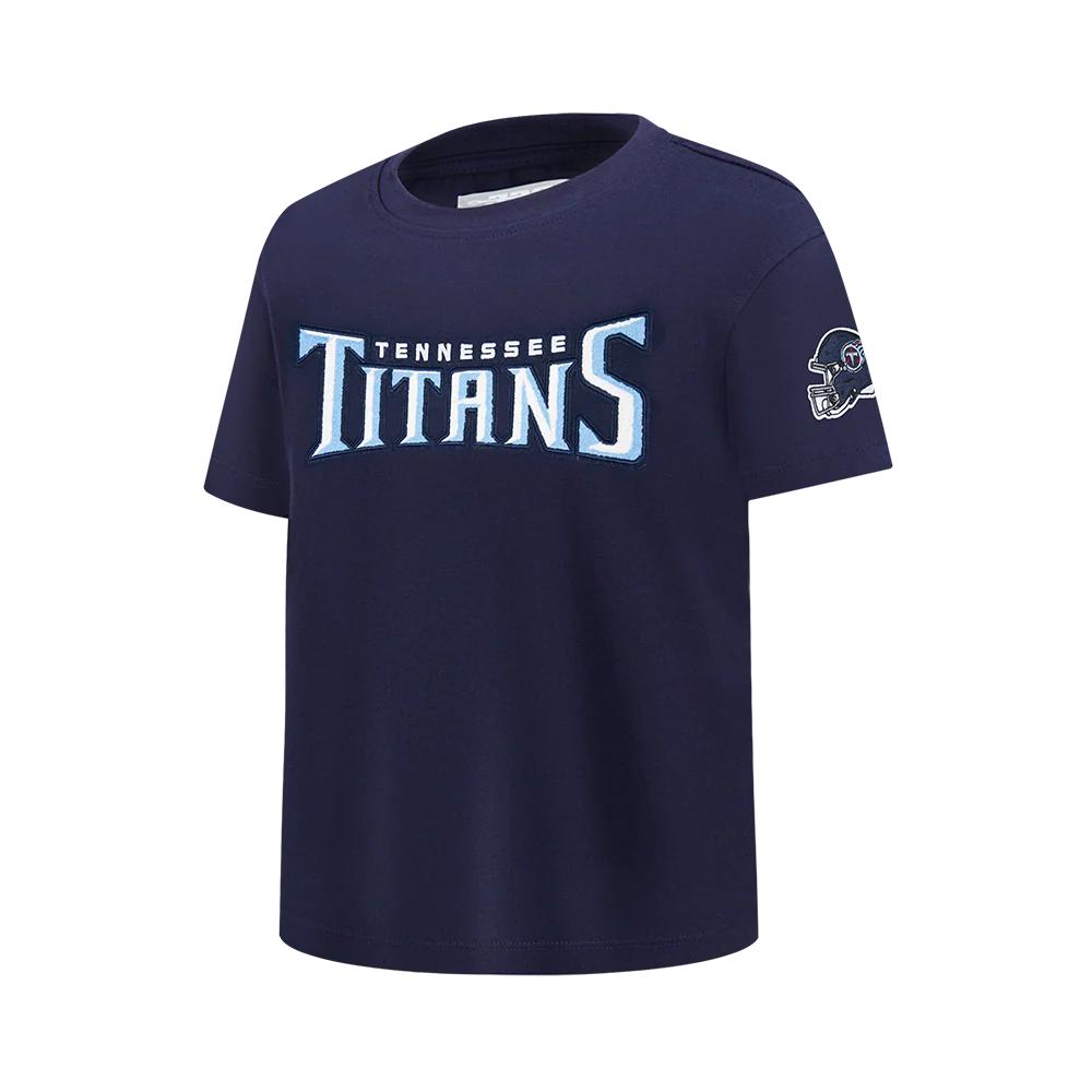 NFL TENNESSEE TITANS CLASSIC BIG BOY'S SJ TEE (MIDNIGHT NAVY)