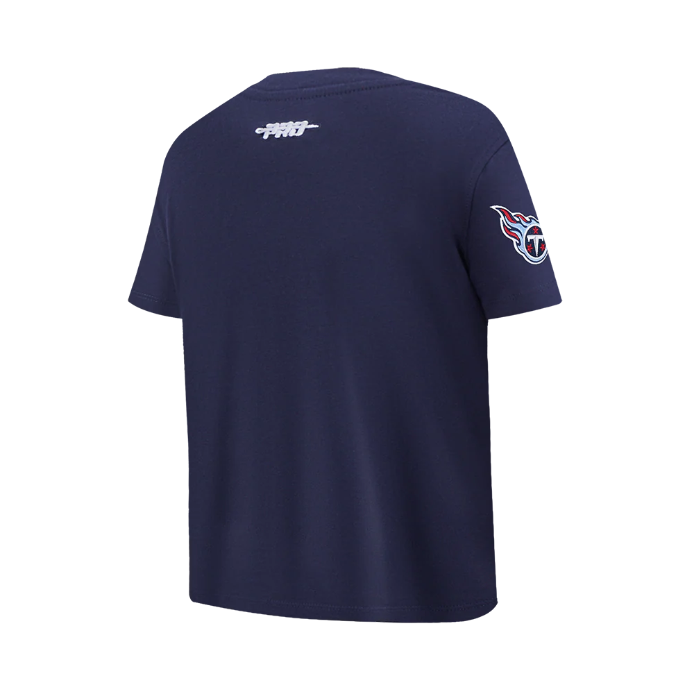 NFL TENNESSEE TITANS CLASSIC BIG BOY'S SJ TEE (MIDNIGHT NAVY) - Image 2
