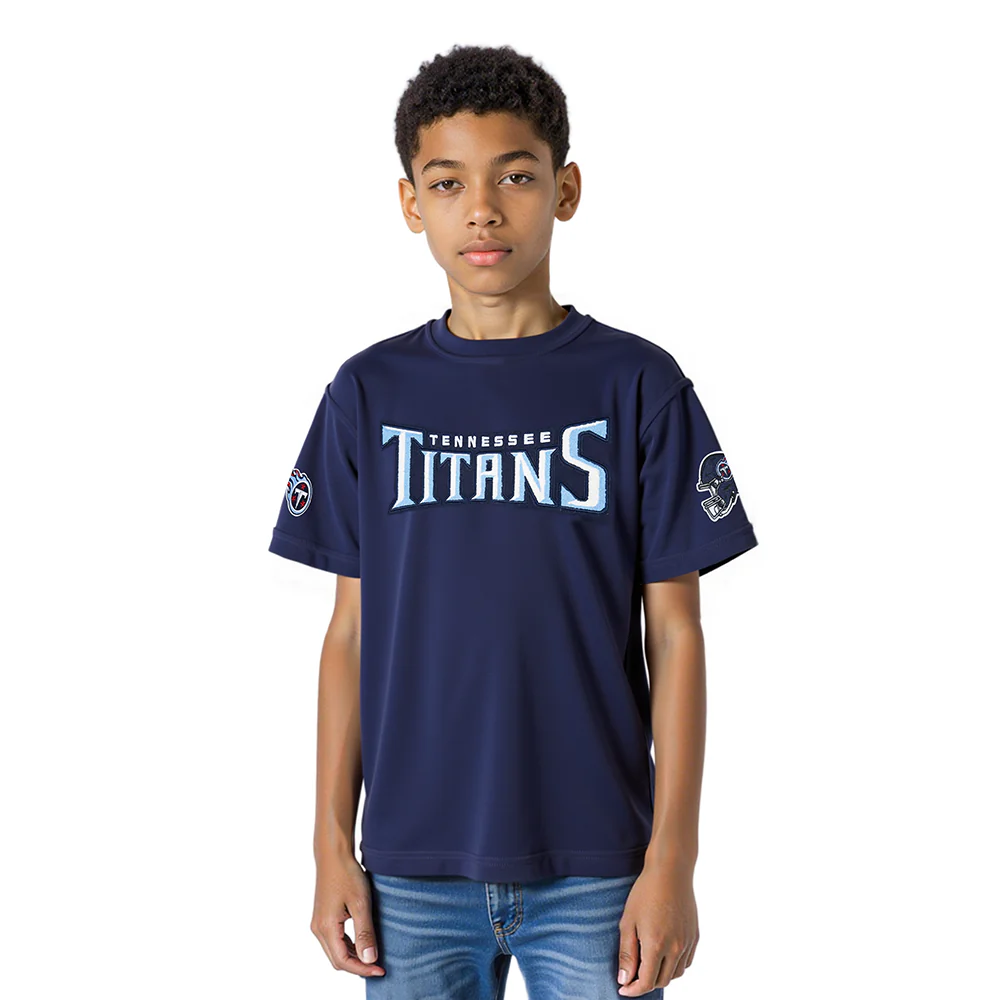 NFL TENNESSEE TITANS CLASSIC LITTLE BOY'S SS TEE (MIDNIGHT NAVY)